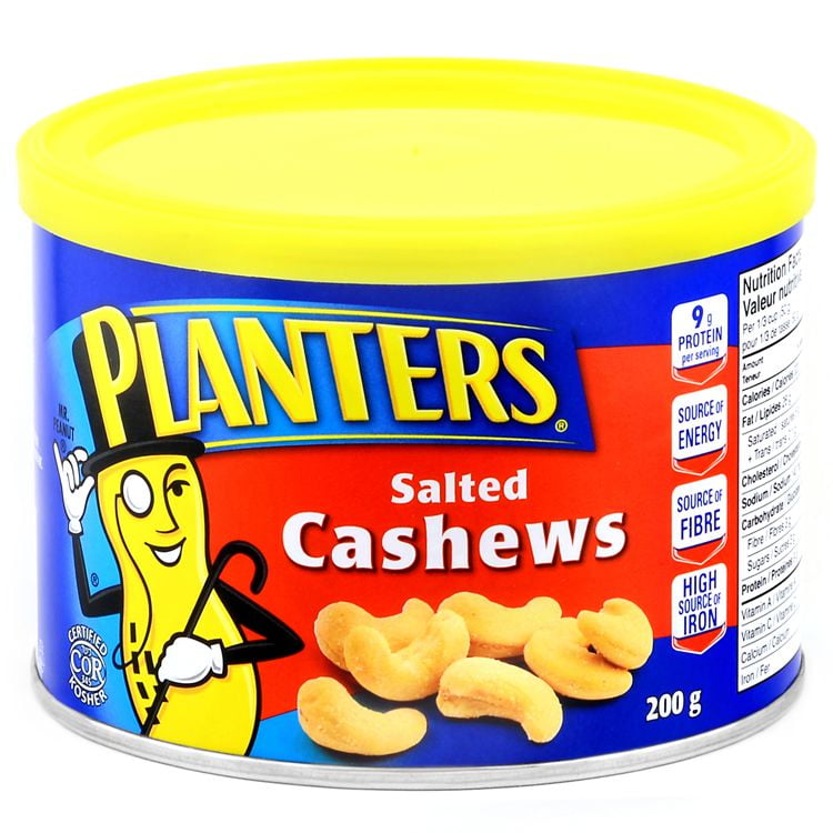 Planters Salted Cashews Walmart Canada
